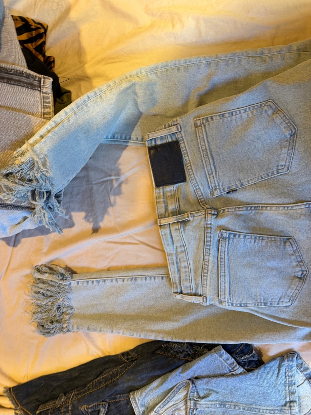 Levi’s High-Rise Light Blue Distressed Women’s Jeans